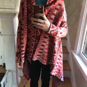 Anthropology: sleeping on snow Ikat duster